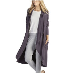UGG W Marion Open Front Long Cardigan Size Medium/Large Duster High Low Hem Soft